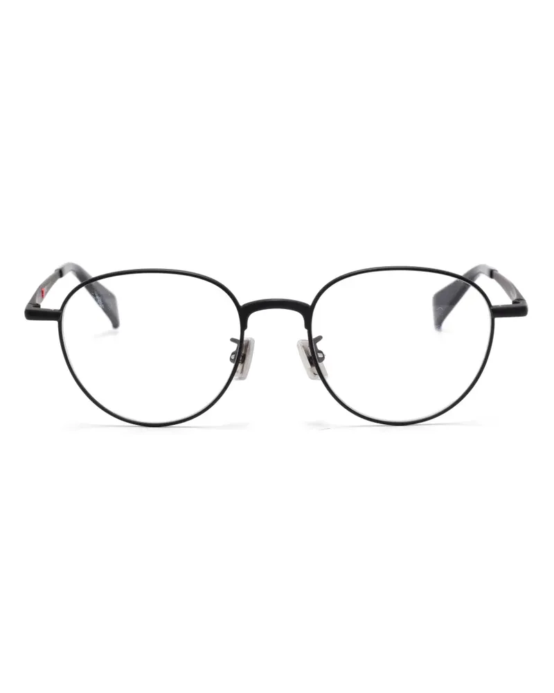 Kenzo Brille mit Panthos-Gestell - Schwarz Schwarz