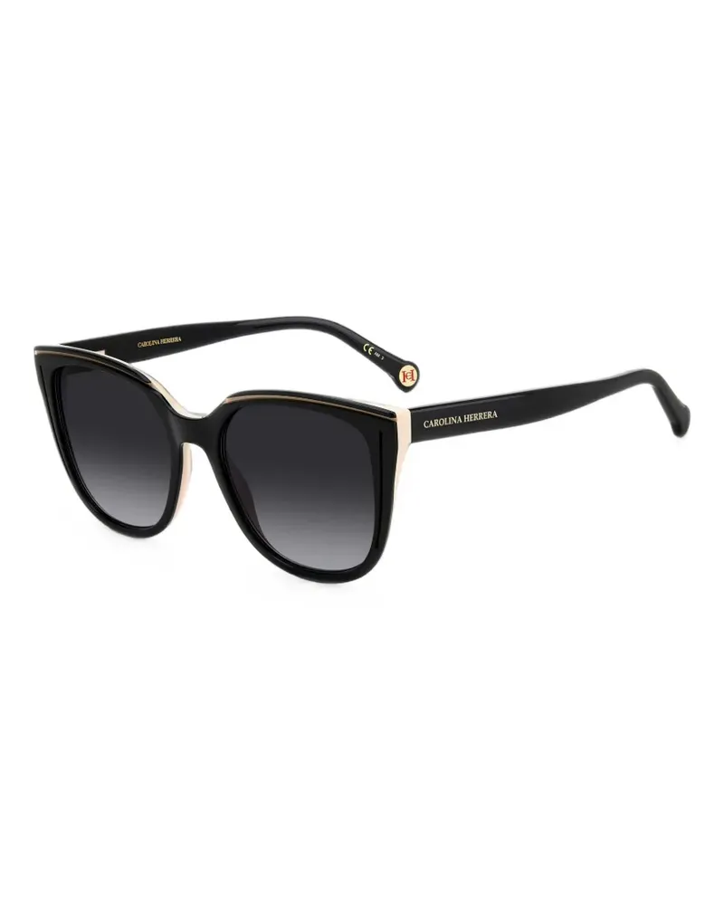 Carolina Herrera New York oversized-frame sunglasses - Schwarz Schwarz