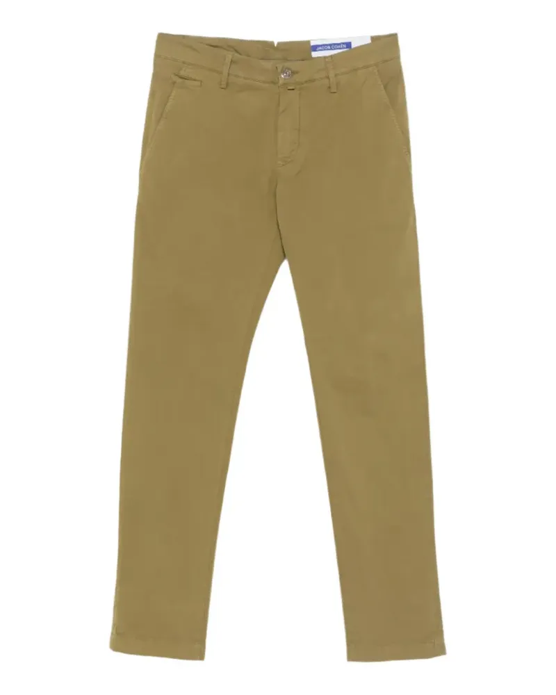Jacob Cohën Hose mit Taschen - Grün Grün