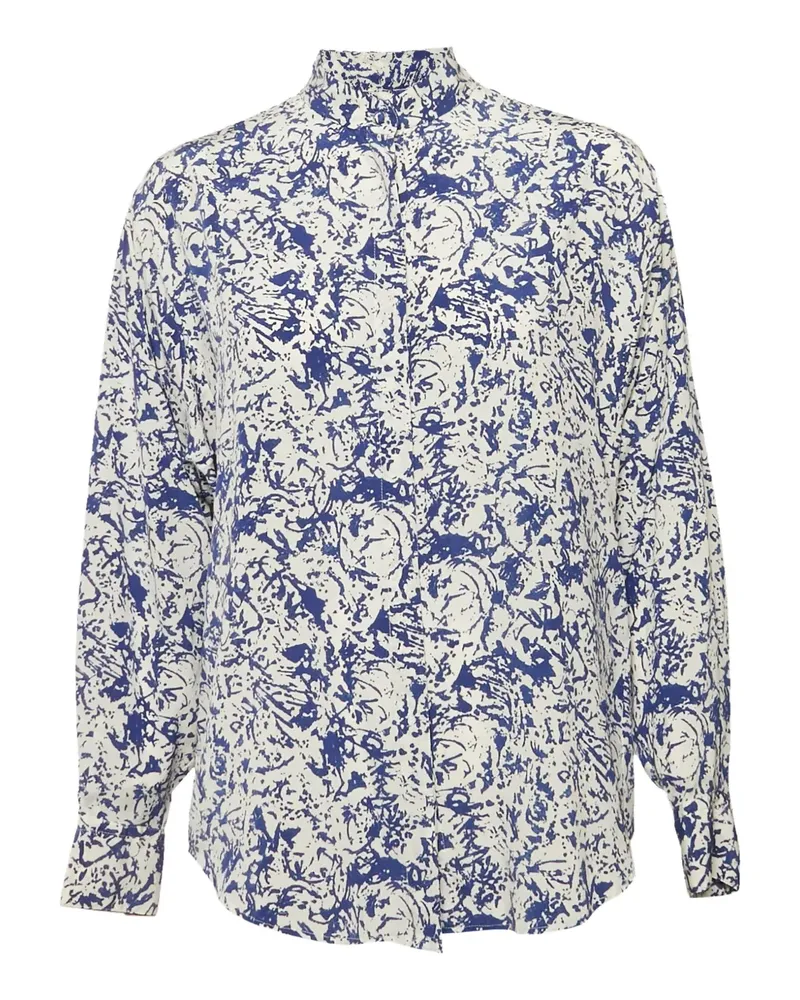Isabel Marant Hemd mit Malerei-Print - Blau Blau