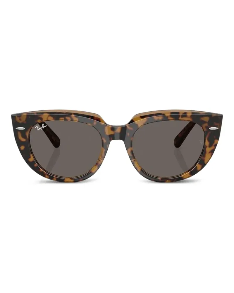 Ray Ban Sonnenbrille mit Cat-Eye-Gestell - Braun Braun