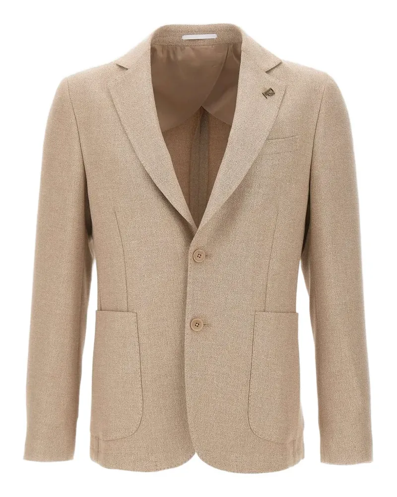 Pal Zileri Baron single-breasted blazer - Nude Nude