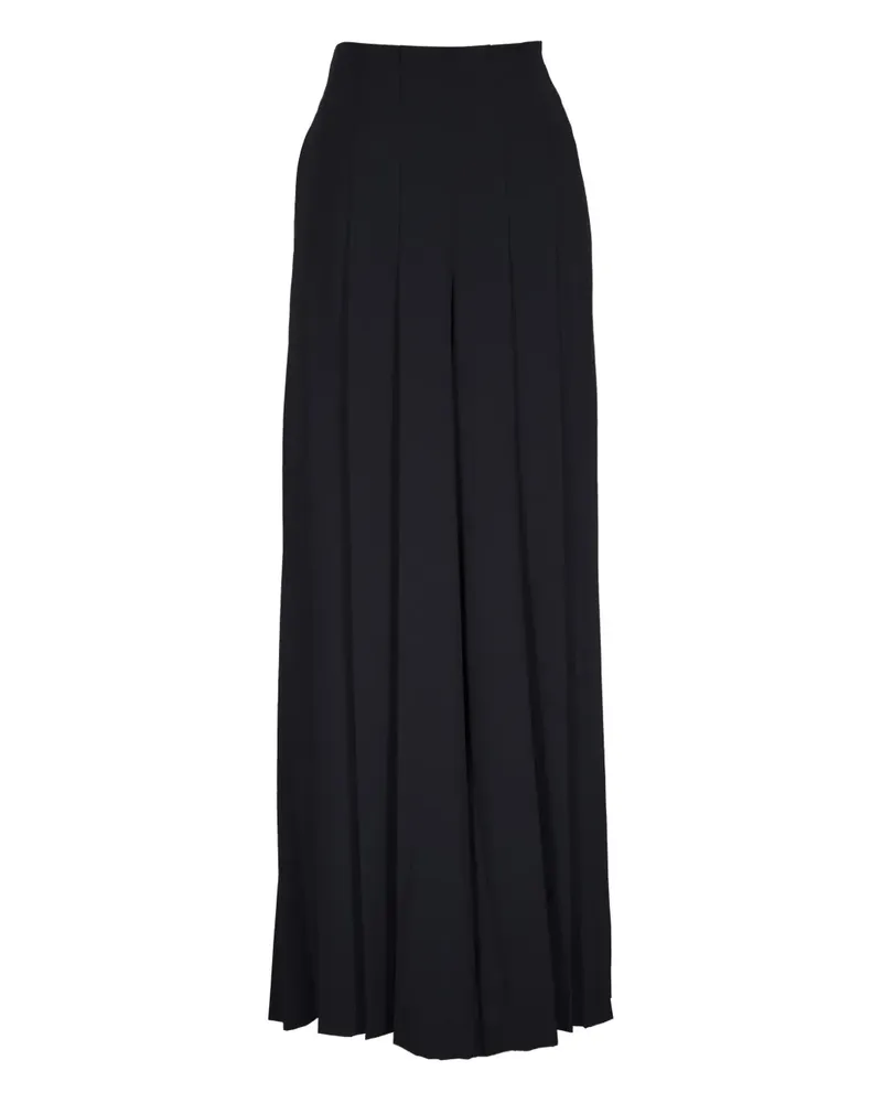 Lafayette148 Plissierte Hose - Schwarz Schwarz
