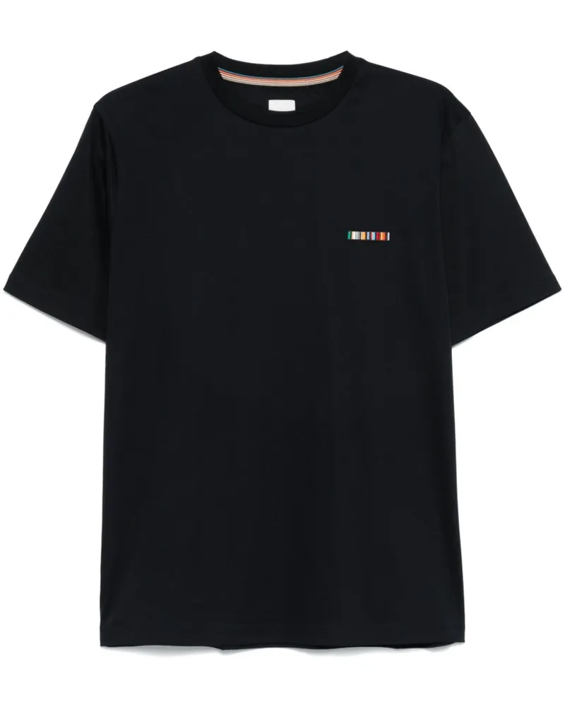 Paul Smith Gestreiftes T-Shirt - Blau Blau