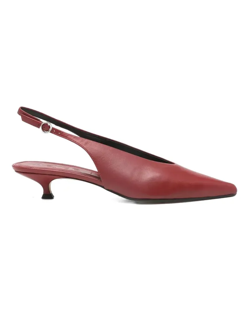 aeyde slingback pointed pumps - Rot Rot