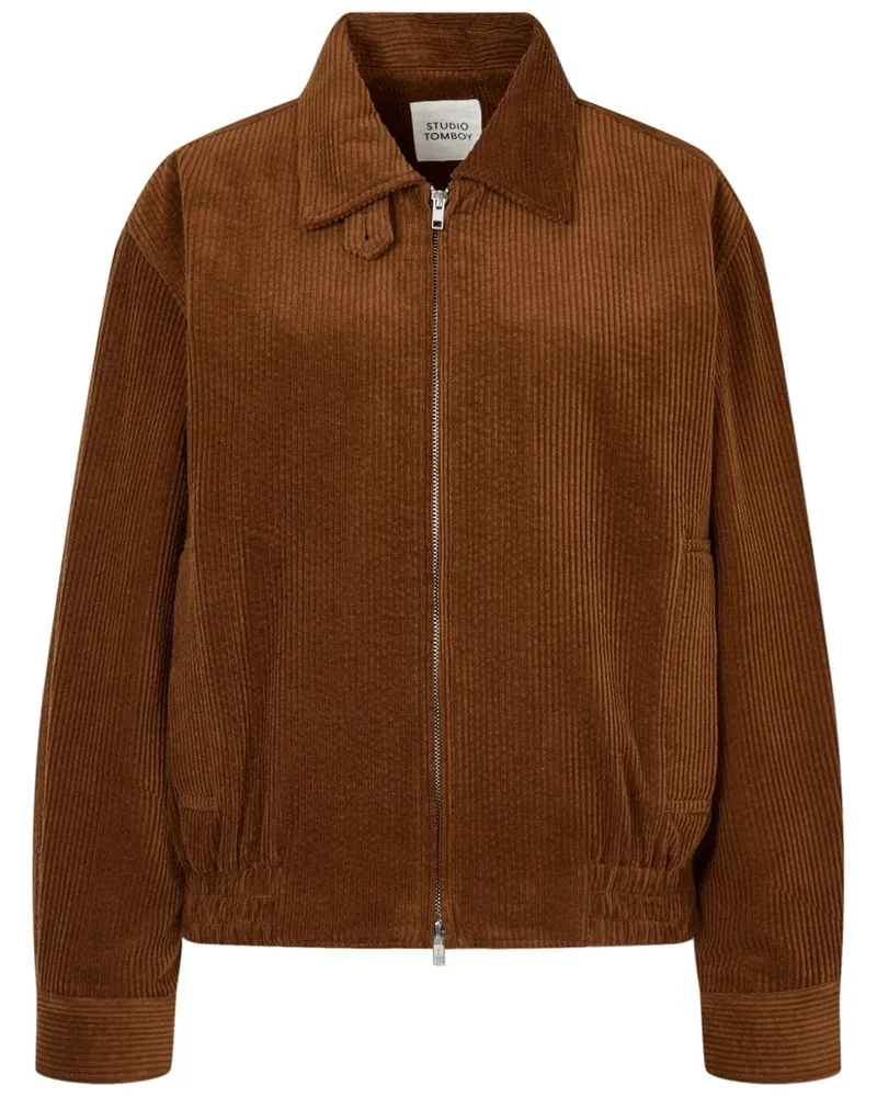 STUDIO TOMBOY Klassische Cordjacke - Braun Braun