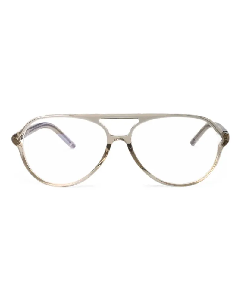 Jacquemus Pastro Pilotenbrille - Nude Nude