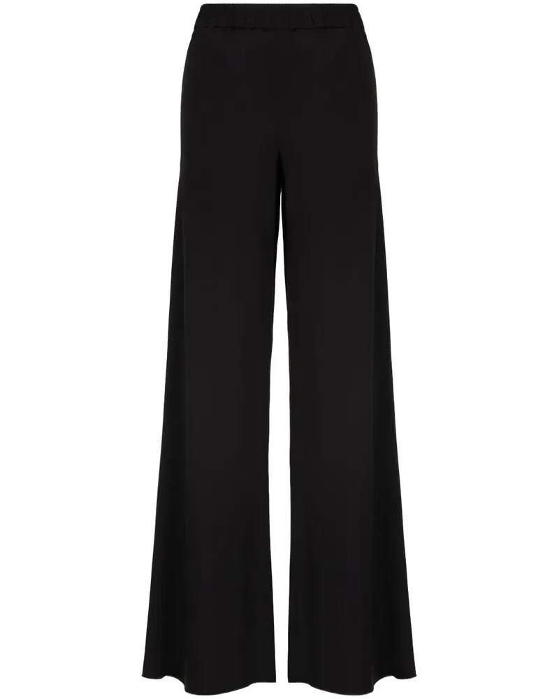 Giorgio Armani Hose aus Seide - Schwarz Schwarz