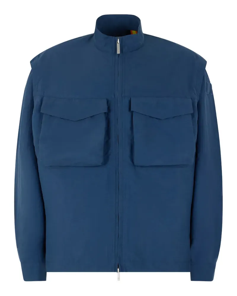 K-Way Orian flap-pocket zip-up jacket - Blau Blau