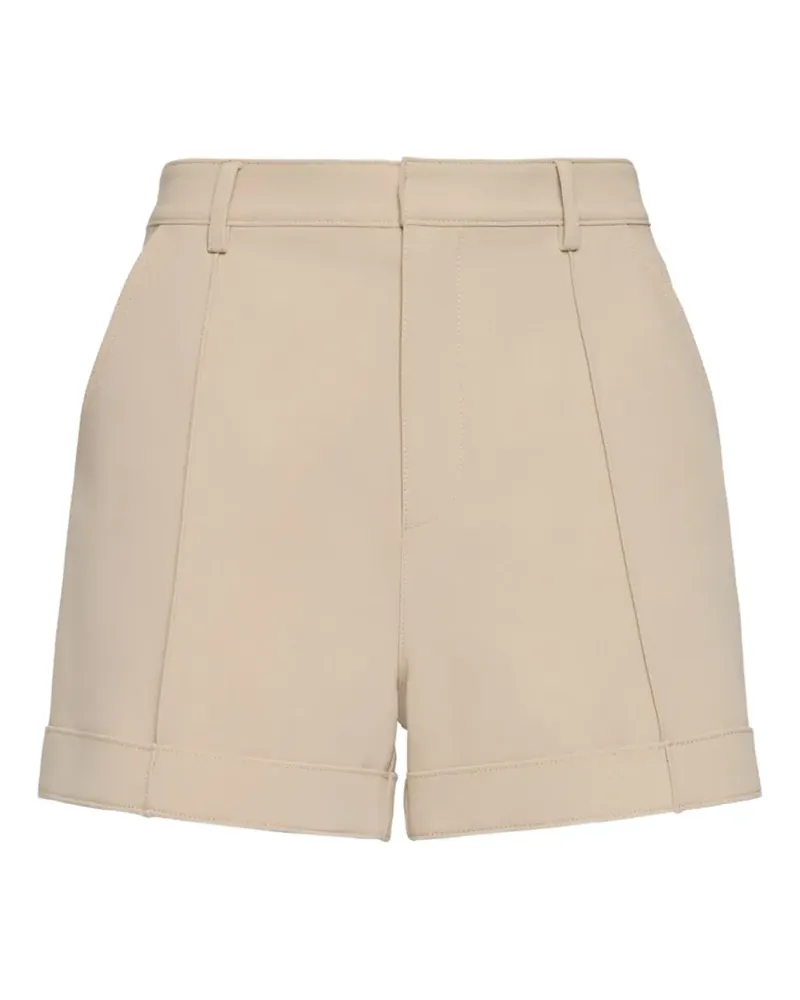 Cinq à Sept Mindy cuffed tailored shorts - Nude Nude