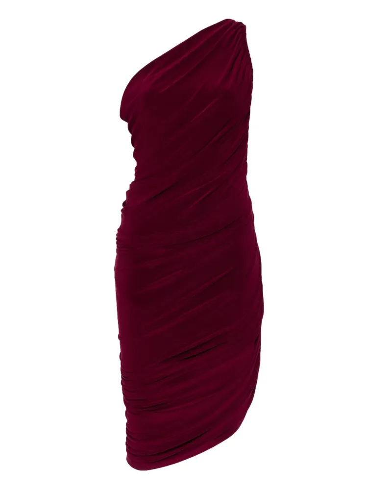 Norma Kamali Diana one-shoulder mini dress - Rot Rot