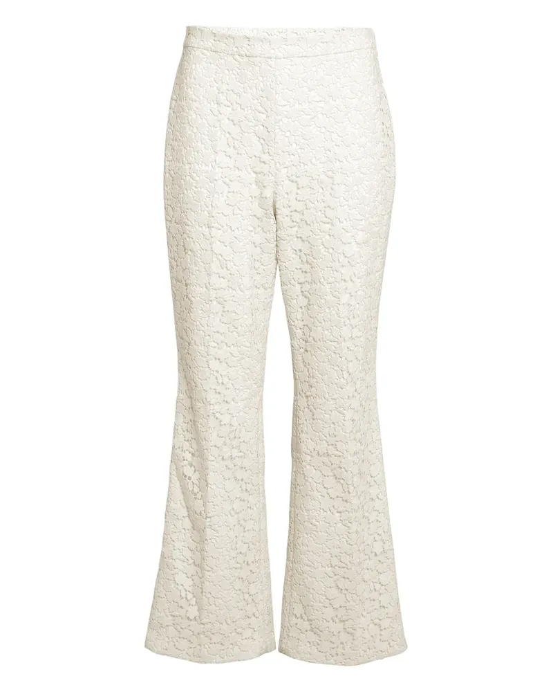Giambattista Valli Daisy Makramee-Hose - Weiß Weiß