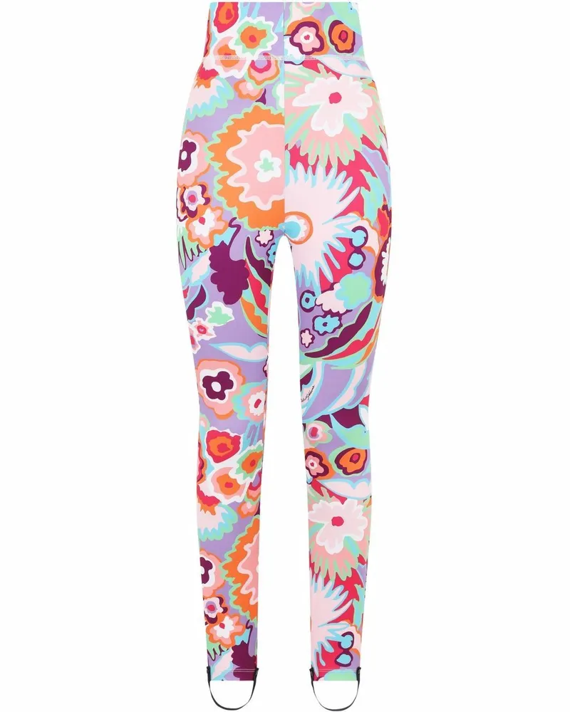 Dolce & Gabbana Leggings mit hohem Bund - Rosa Rosa