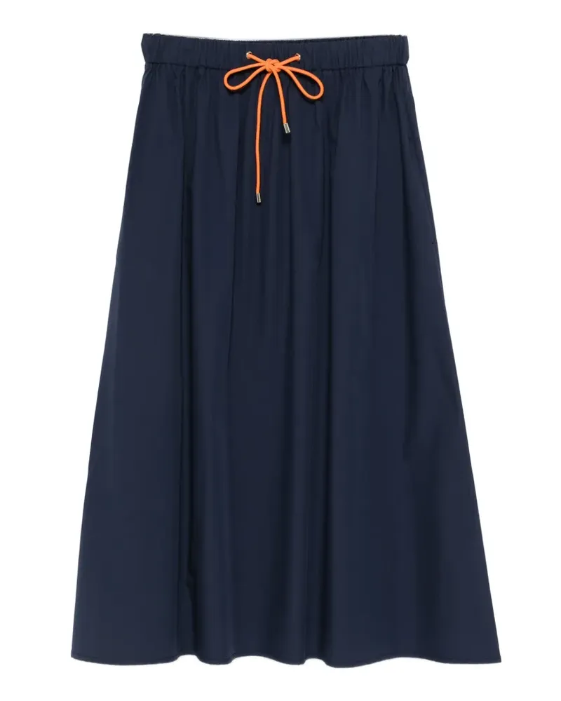 LE3 Sarte Pettegole Midirock mit Kordelzug - Blau Blau