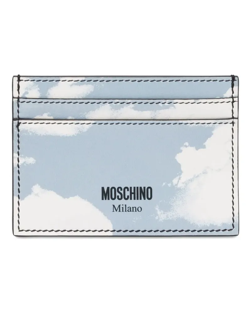 Moschino Klassisches Portemonnaie - Blau Blau
