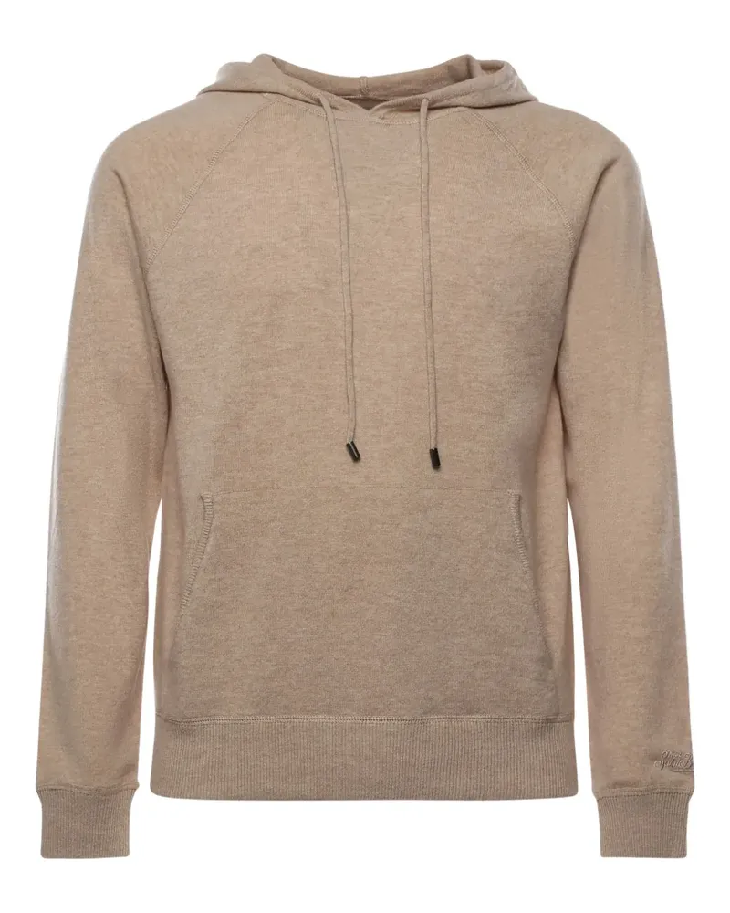 MC2 Saint Barth Hoodie aus Wolle - Nude Nude