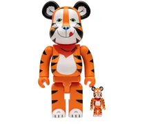 x Tony The Tiger BE@RBRICK 100% und 400% Figuren-Set - Orange