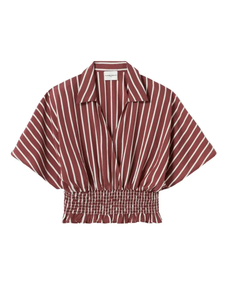 Claudie Pierlot Gestreiftes Oberteil - Rot Rot