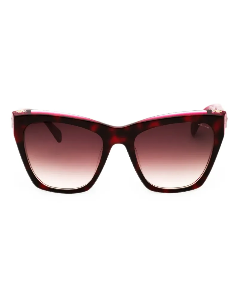 Police tortoiseshell-effect cat-eye frame sunglasses - Braun Braun