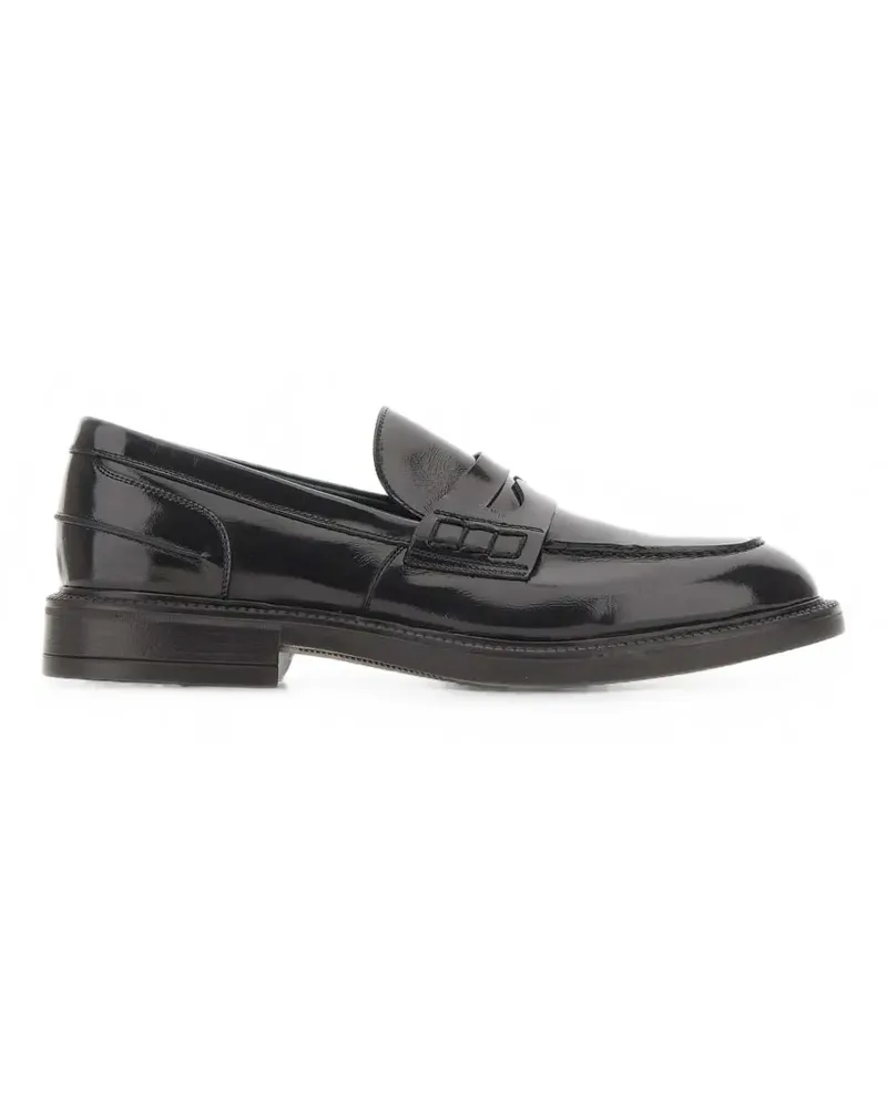 Alexander Hotto penny-slot slip-on loafers - Schwarz Schwarz