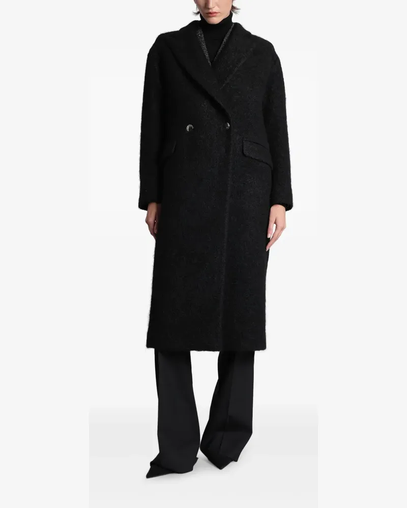 Tagliatore double-breasted coat - Schwarz Schwarz