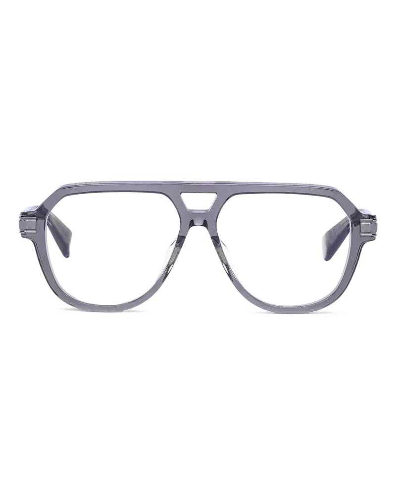 Balmain Klassische Pilotenbrille - Grau Grau