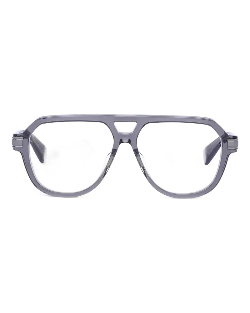 Balmain Klassische Pilotenbrille - Grau Grau