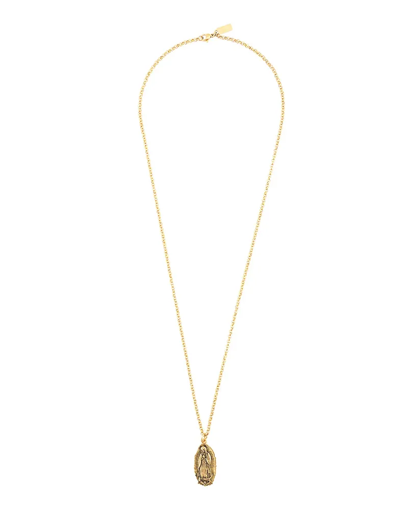 Nialaya Our Lady of Guadalupe' Halskette mit Anhänger - Gold Gold
