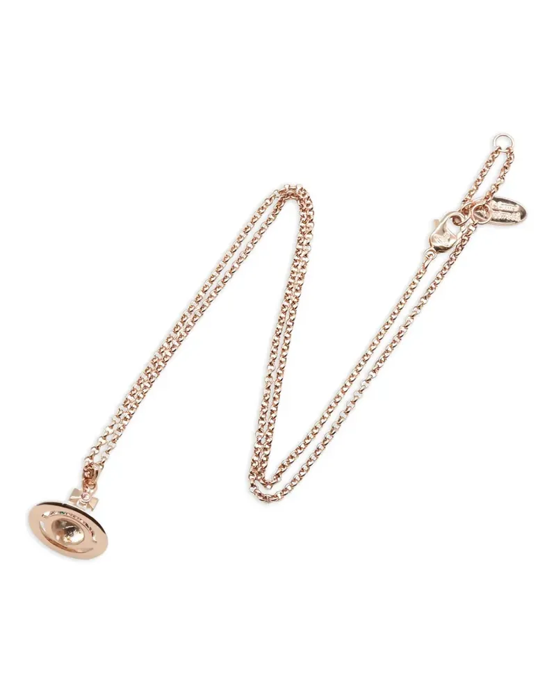 Vivienne Westwood Halskette mit kleinem Orb-Anhänger - Rosa Rosa