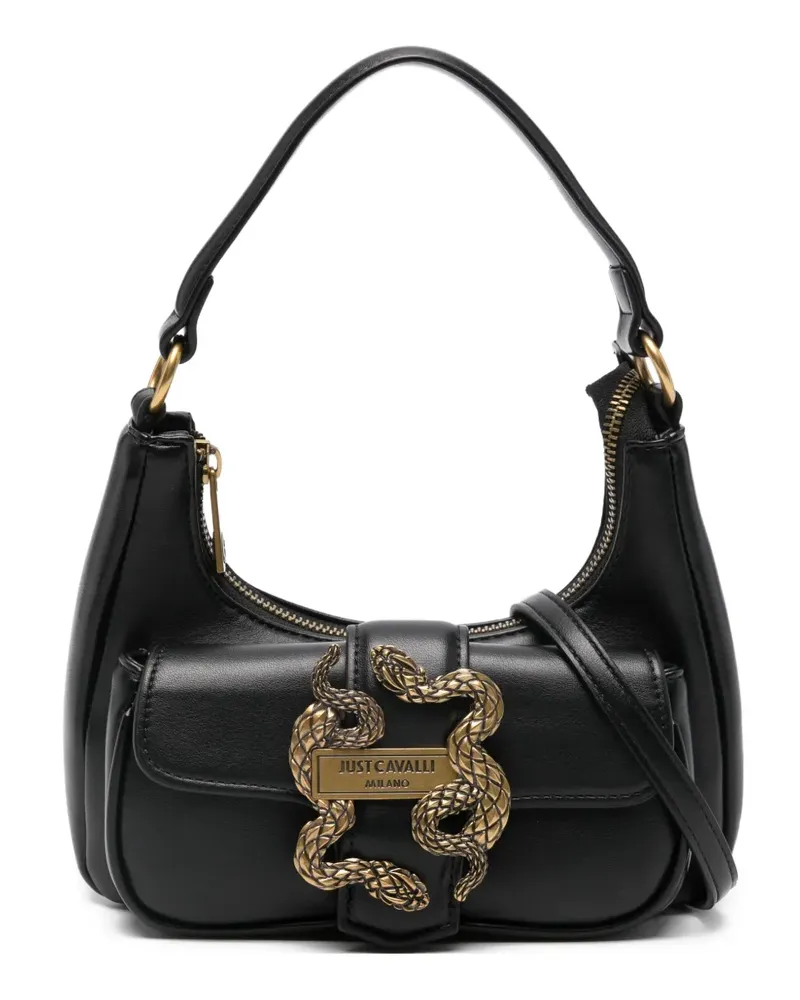 Just Cavalli Iconic Snakes Tote Bag - Schwarz Schwarz