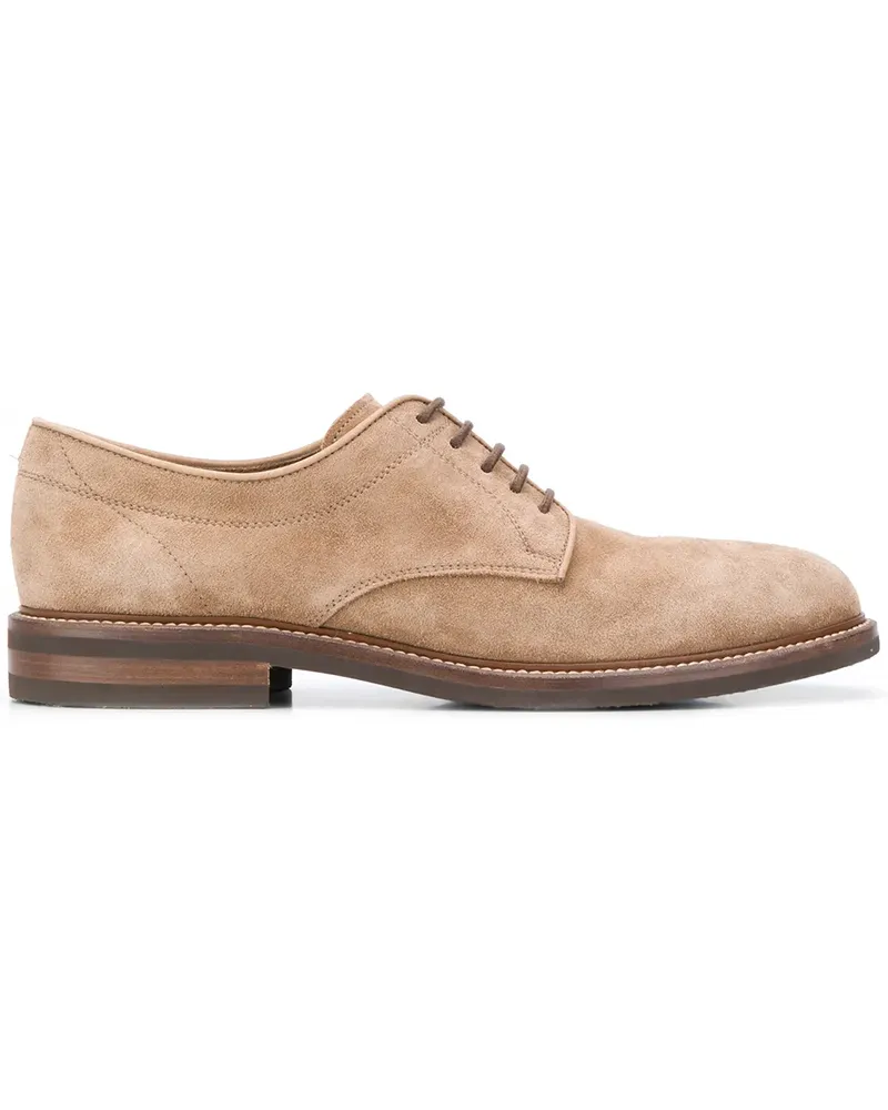 Brunello Cucinelli Klassische Derby-Schuhe - Nude Nude