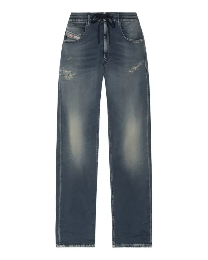 Diesel D-Krooley Jeans mit Kordelzug - Blau Blau
