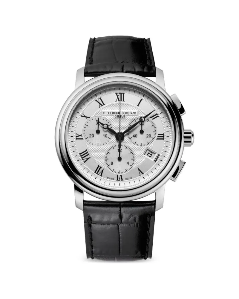 Frédérique Constant Classics Quartz Chronograph 40mm Silber