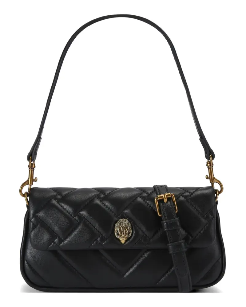 Kurt Geiger Pickle Schultertasche mit Adlermotiv - Schwarz Schwarz