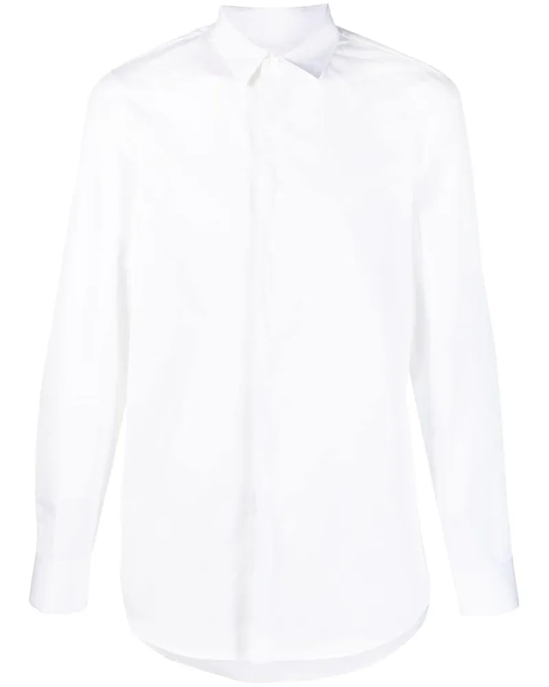 Jil Sander Langärmeliges Hemd - Weiß Weiß