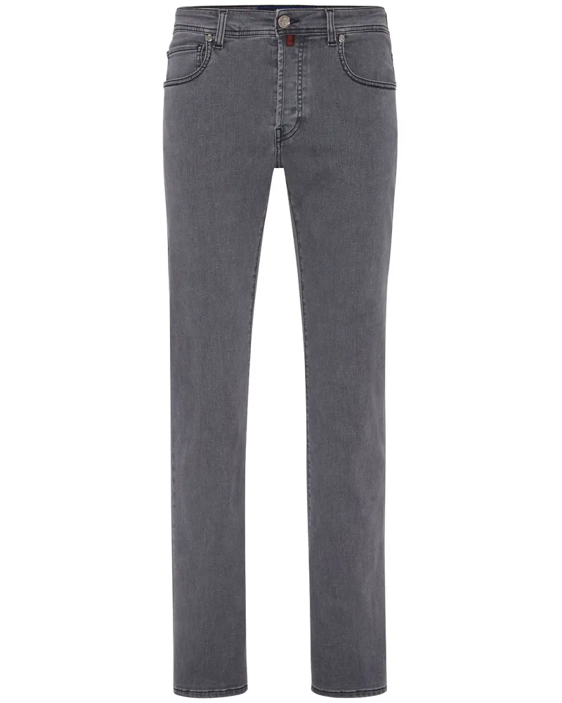 Billionaire Straight-Leg-Jeans mit Logo Grey