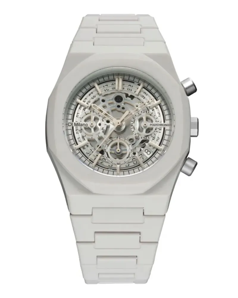 D1 Milano Polychrono 40,5mm - Grau Grau