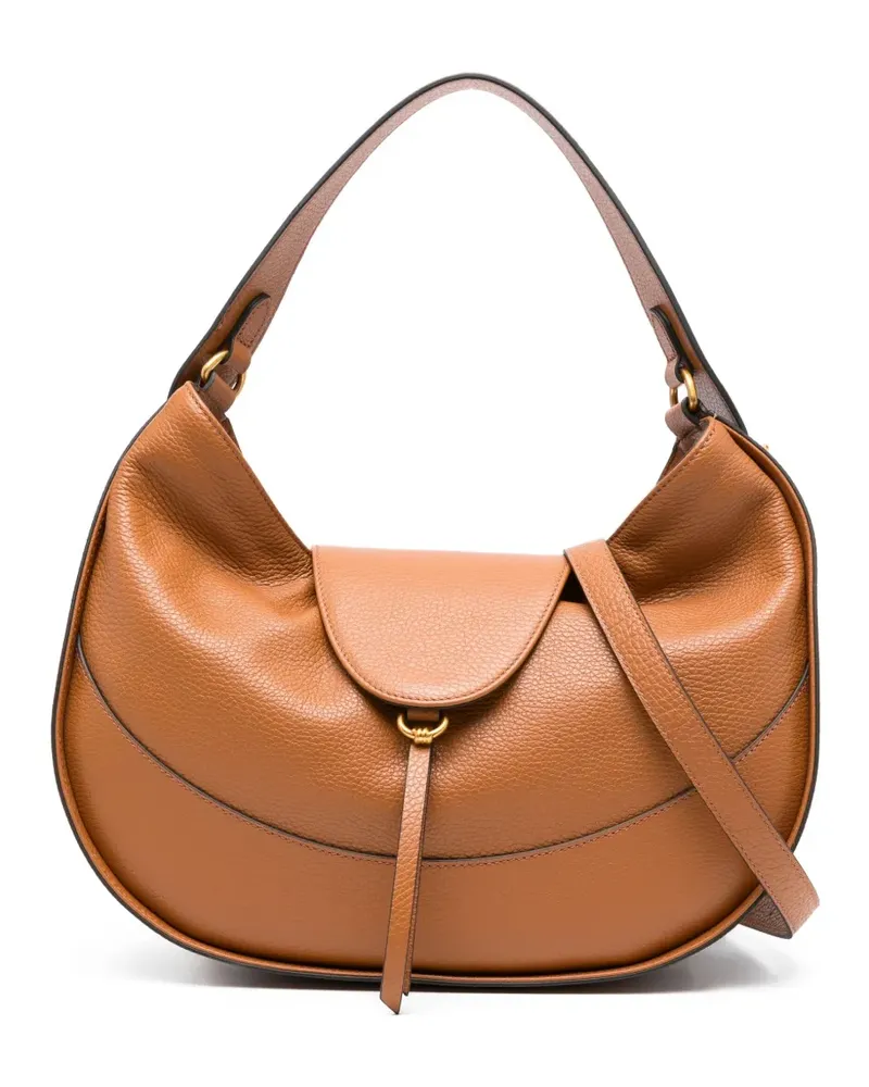 Gianni Chiarini Edith Schultertasche mit Klappverschluss - Braun Braun