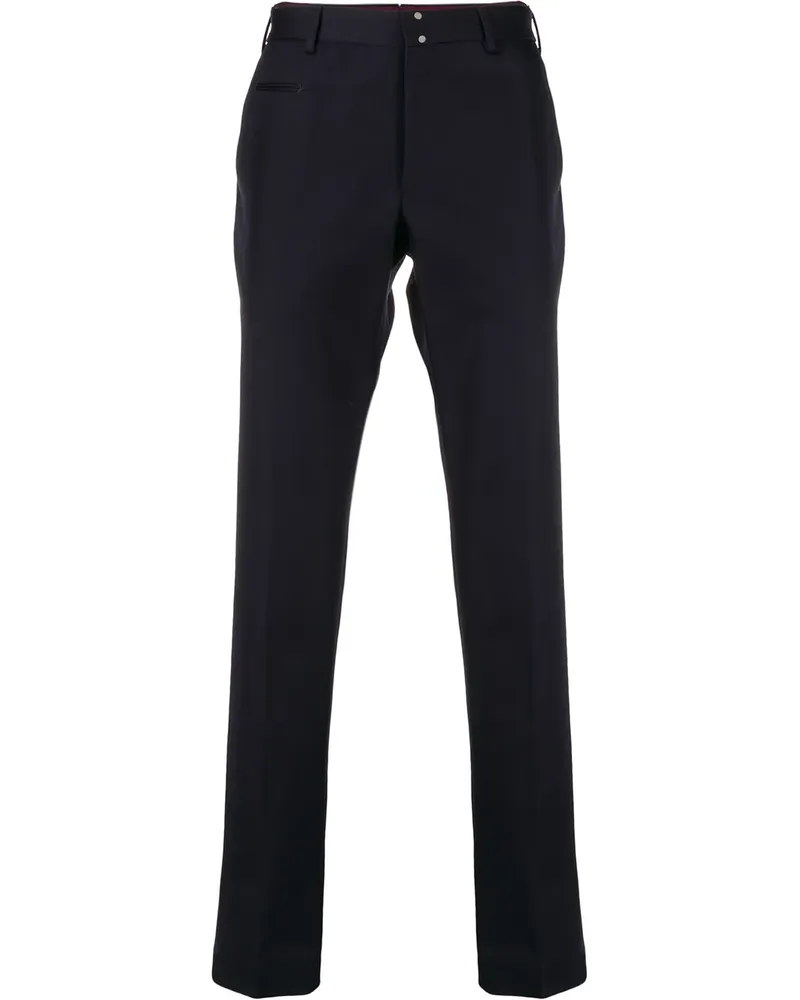 Incotex Chino mit geradem Bein - Blau Blau