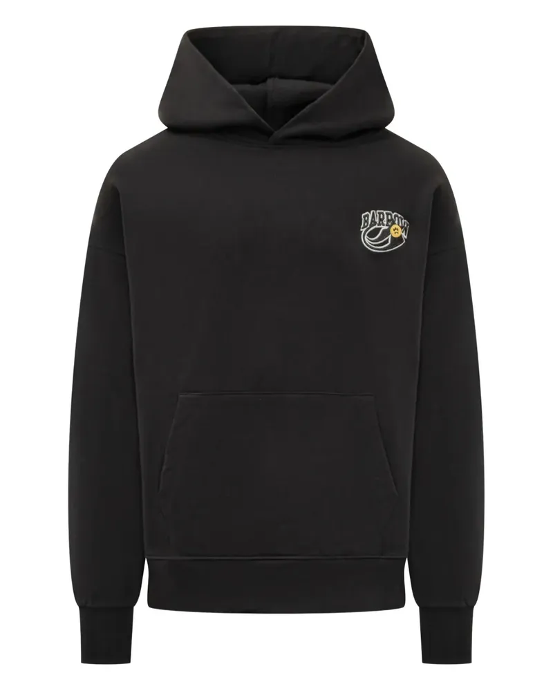 BARROW Hoodie mit Print - Schwarz Schwarz