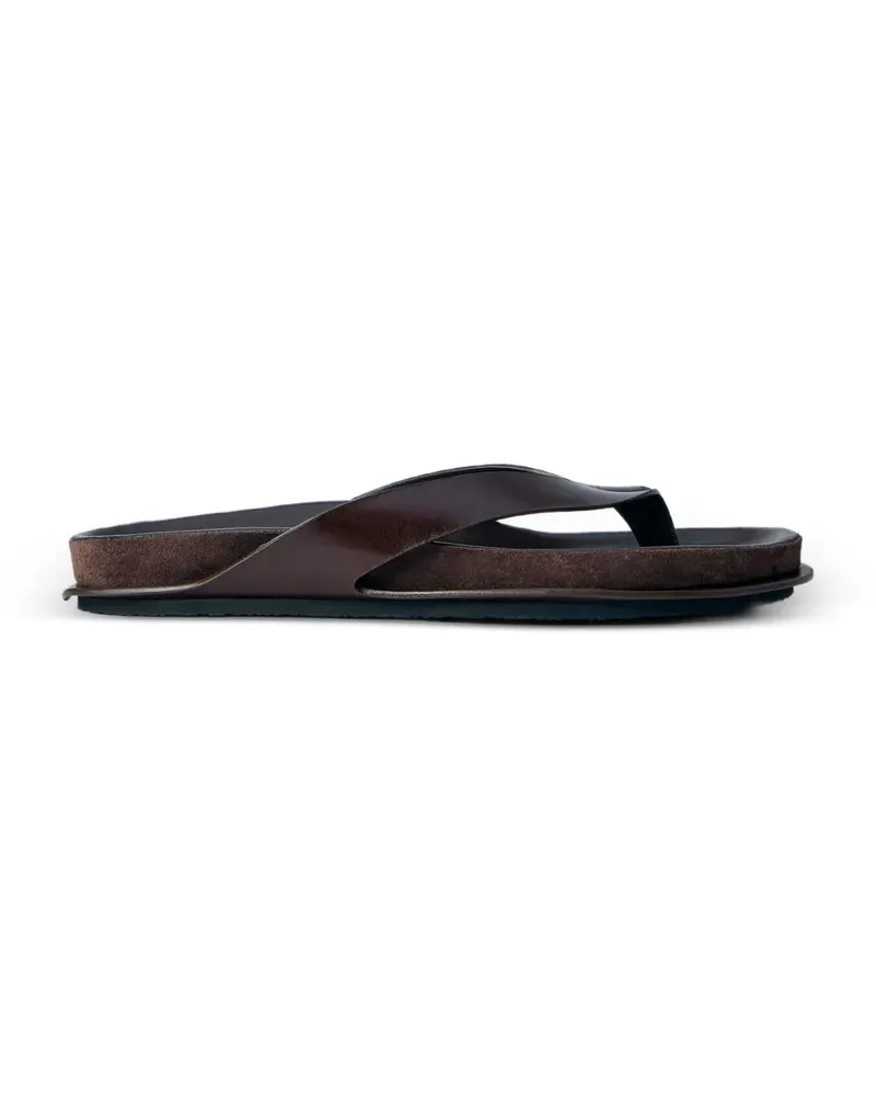 Jacquemus Tatanes leather sandals - Braun Braun