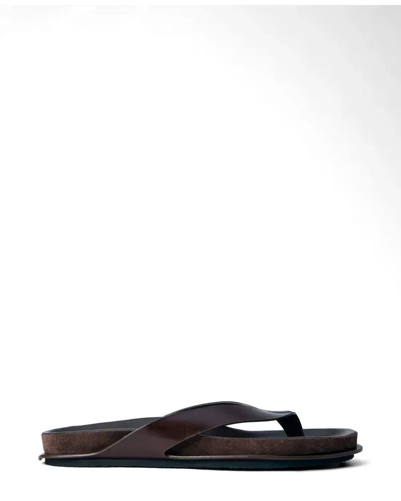 Jacquemus Tatanes leather sandals - Braun Braun