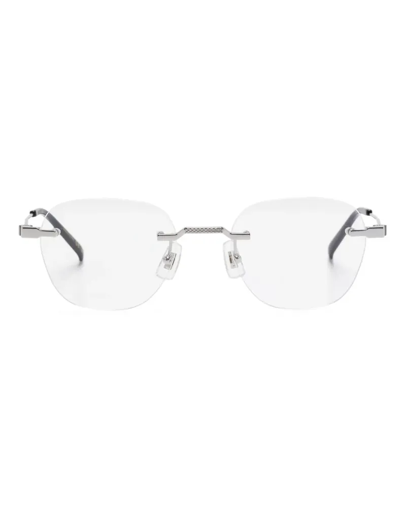 Dunhill Rahmenlose Brille - Silber Silber