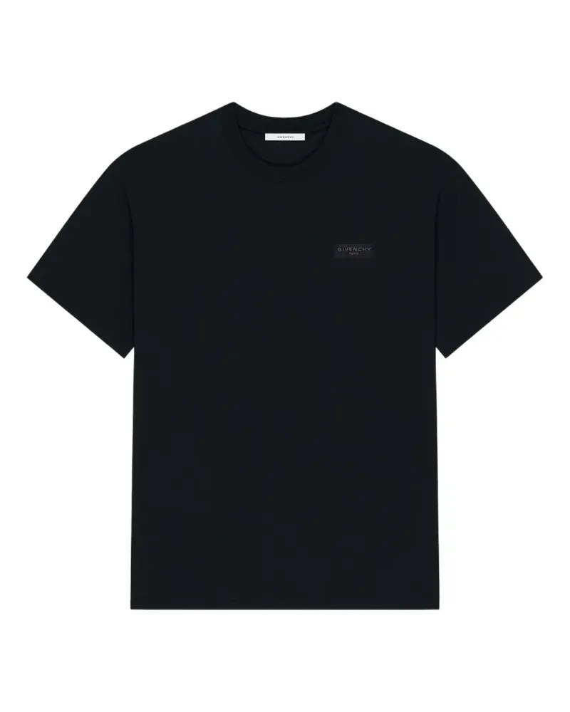 Givenchy logo-patch T-shirt - Schwarz Schwarz