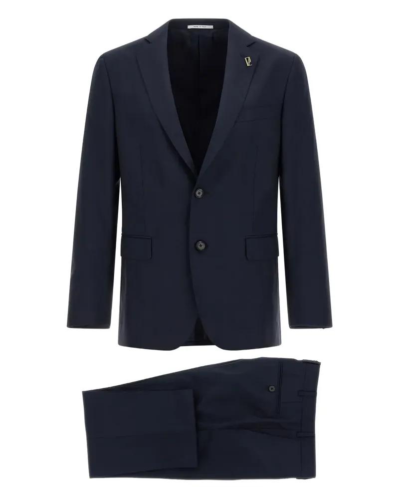 Pal Zileri Einreihiger Vicenza Anzug - Blau Blau