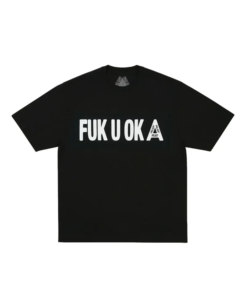 PALACE T-Shirt mit Logo-Print - Schwarz Schwarz