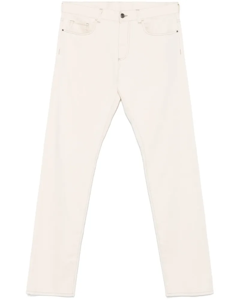 Canali Five-Pocket-Hose - Nude Nude