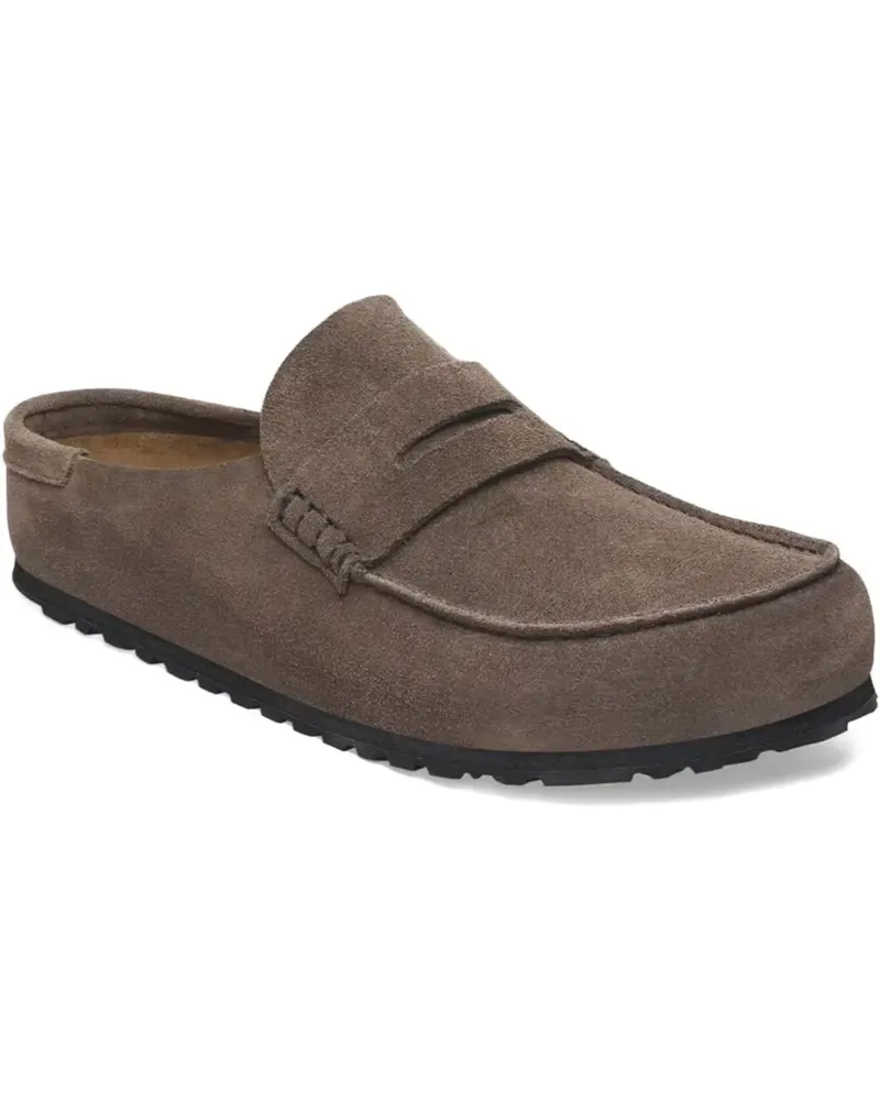 Birkenstock Naples Loafer aus Wildleder - Grau Grau