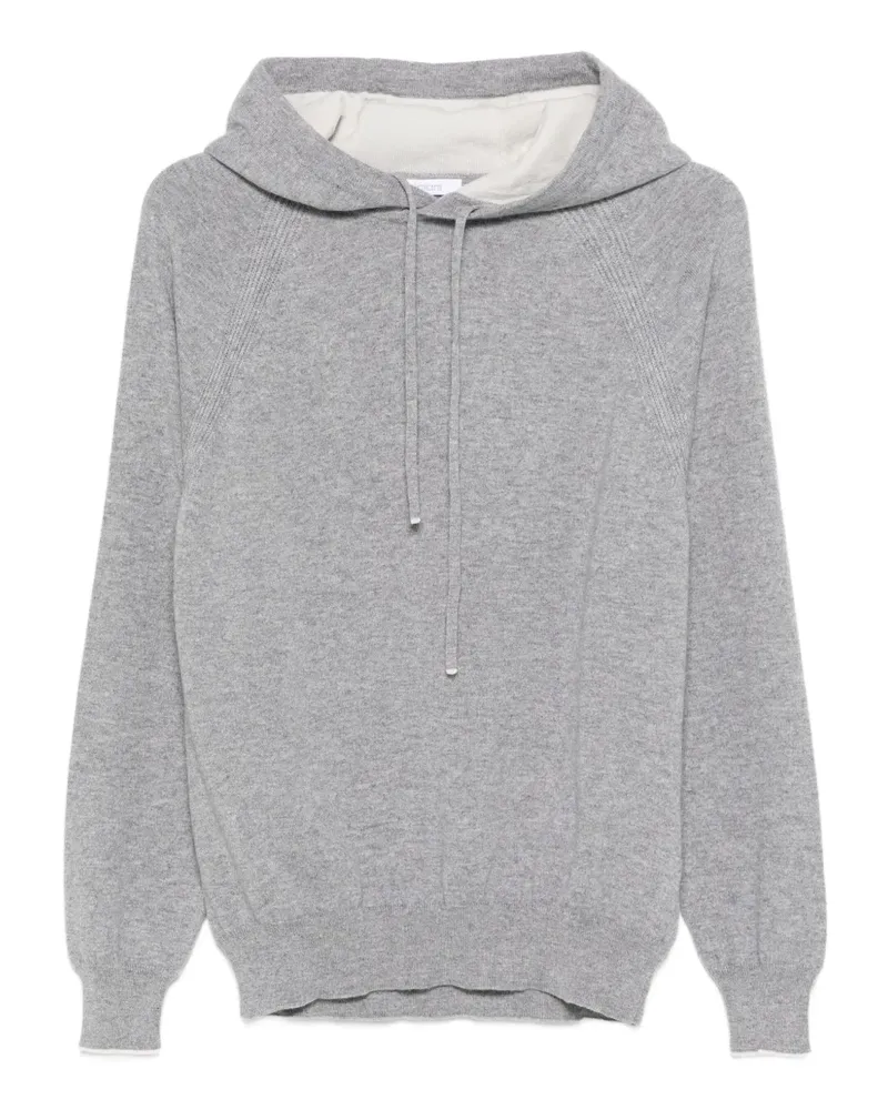 Cruciani cashmere hoodie - Grau Grau