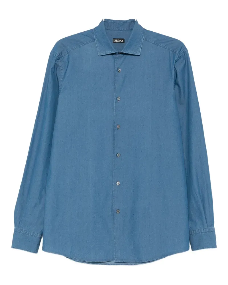 Ermenegildo Zegna cotton shirt - Blau Blau